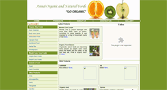 Desktop Screenshot of annaiorganicfoods.com